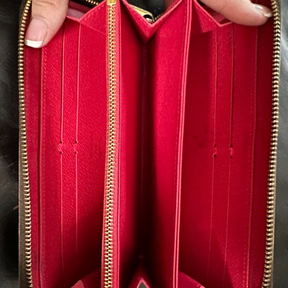 Louis Vuitton Zip Wallet with K.C initials custom! - Picture 3 of 6